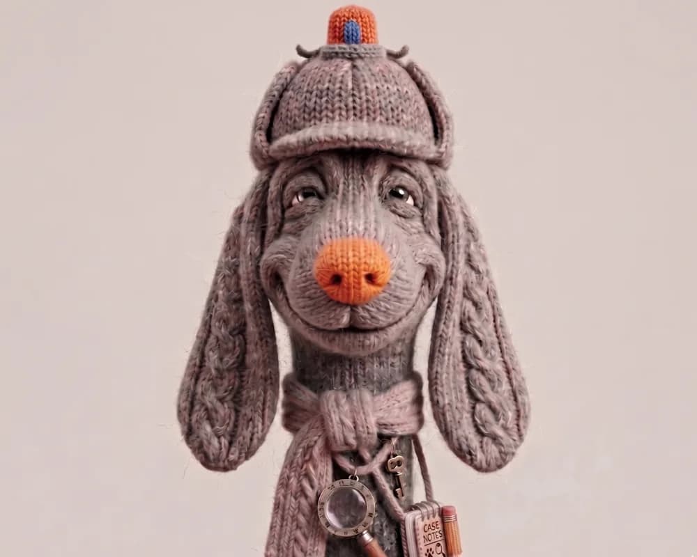 Sherloq Competitor Agent hound illustration